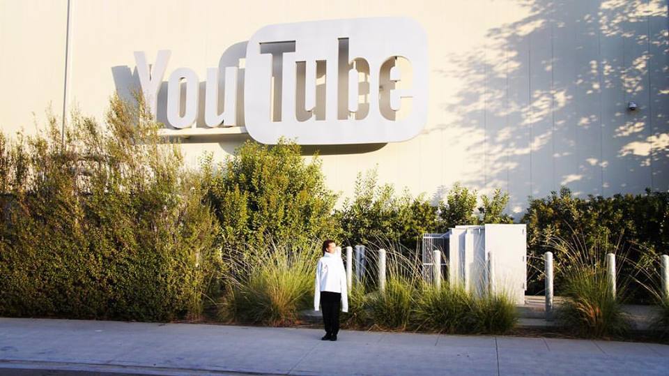 Adri la YouTube Space Los Angeles